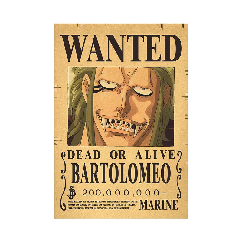 Ultimate Collection of 30+ Latest One Piece Wanted Posters