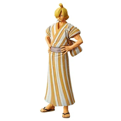 One Piece Wano Action Figures - Luffy, Zoro, Nami, Chopper 18cm Collectible Toys Gift Set (Straw Hat Crew)