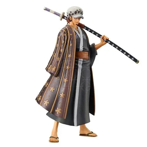 One Piece Wano Action Figures - Luffy, Zoro, Nami, Chopper 18cm Collectible Toys Gift Set (Straw Hat Crew)