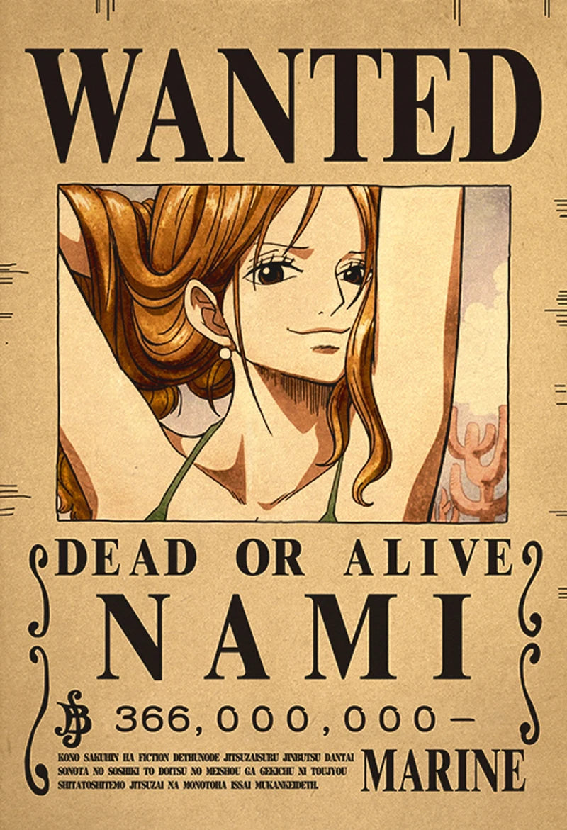 Ultimate Collection of 30+ Latest One Piece Wanted Posters