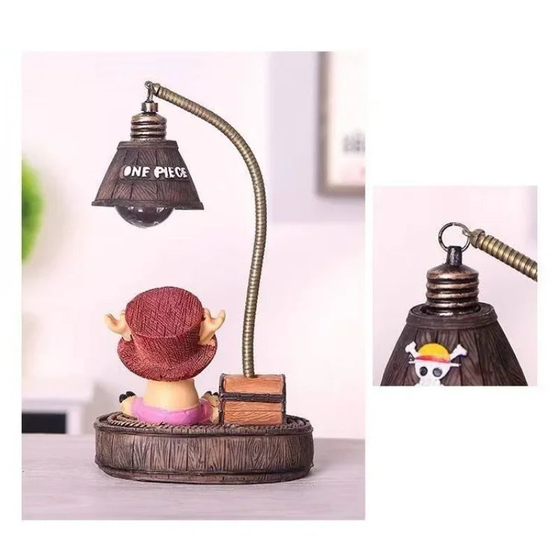 Luffy Desktop Night Light: Adorable Anime Decor for Office & Home – Perfect Gift for Fans!
