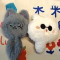 Jujutsu Kaisen Keychain Geto Suguru and Satoru Gojo Cosplay Plush Doll Pendant Keyrings Accessories Key Chains Fans Gifts Anime