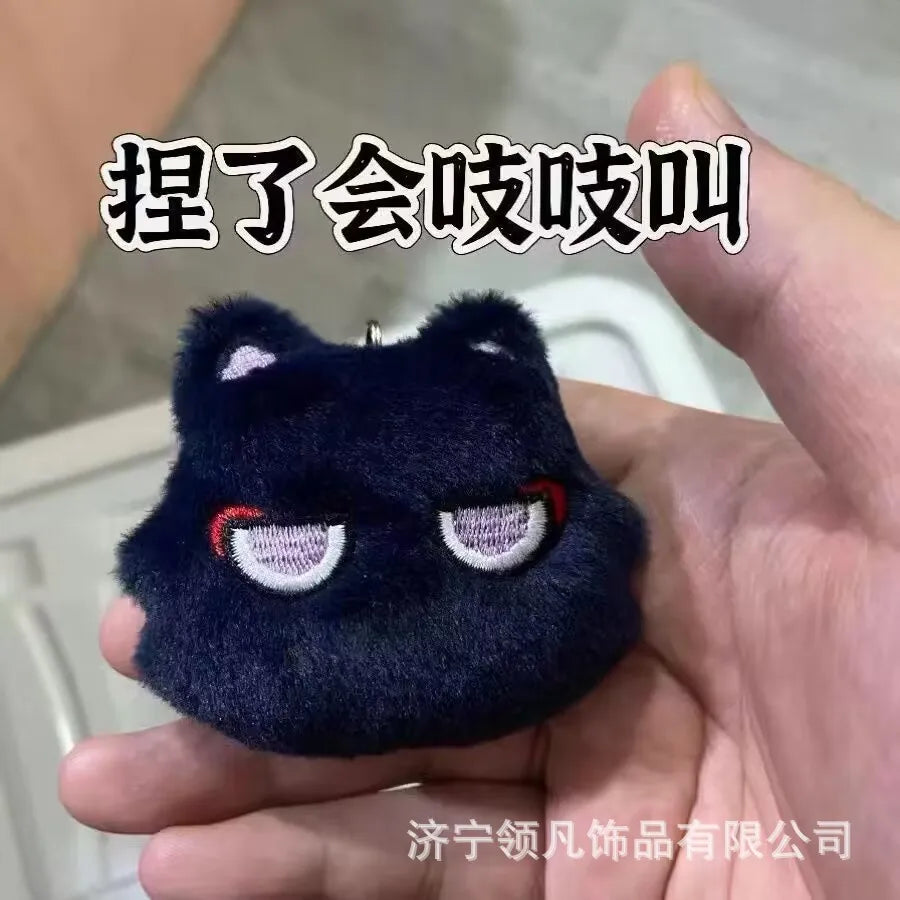 Jujutsu Kaisen Keychain Geto Suguru and Satoru Gojo Cosplay Plush Doll Pendant Keyrings Accessories Key Chains Fans Gifts Anime