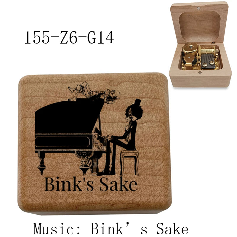 Bink's Melody Anime Music Box – Silver/Gold Gift for Fans