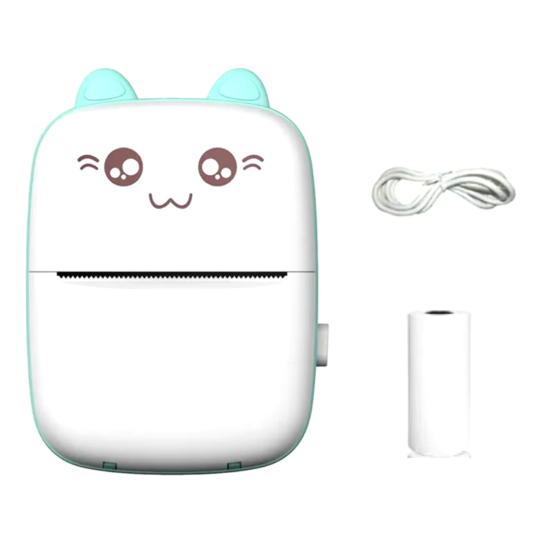 Print Your Memories on the Go: Mini Ink-Free Pocket Printer!