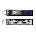 Anime Embroidered Keychain