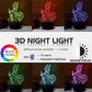 Demon Slayer 3D LED Night Light– Ideal Gift for Anime Fans!