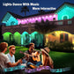 45M RGB LED String Lights: Smart Outdoor Party & Wedding Decor!