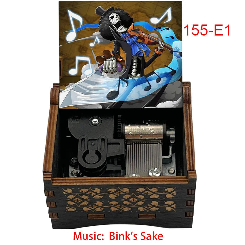 Bink's Melody Anime Music Box – Silver/Gold Gift for Fans