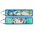 Anime Embroidered Keychain