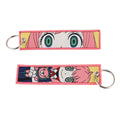 Anime Embroidered Keychain