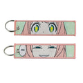Anime Embroidered Keychain