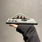 Japan Anime Pocket Monsters Pokémon Gengar Wrist Strap Holder Phone Case  25 24 23 Ultra Puls Leather Cover