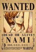 One Piece Anime Bounty Wanted Posters 