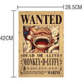One Piece Anime Bounty Wanted Posters 