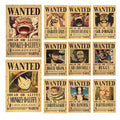 One Piece Anime Bounty Wanted Posters 