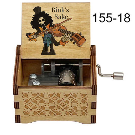 Bink's Melody Anime Music Box – Silver/Gold Gift for Fans