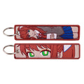 Anime Embroidered Keychain