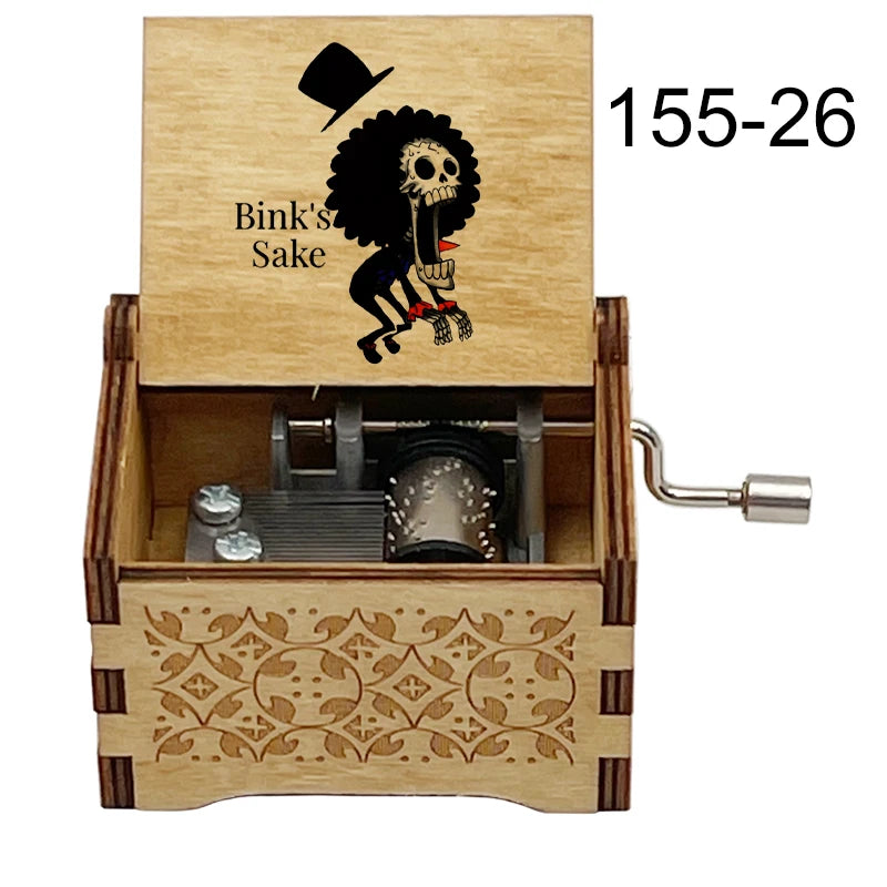 Bink's Melody Anime Music Box – Silver/Gold Gift for Fans