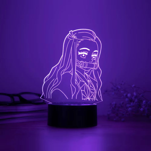 Demon Slayer 3D LED Night Light– Ideal Gift for Anime Fans!