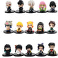 Charming Demon Slayer Mini Figurines: Wholesale PVC Dolls for Desktop Aesthetics