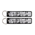 Anime Embroidered Keychain