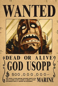 One Piece Anime Bounty Wanted Posters 
