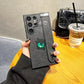 Japan Anime Pocket Monsters Pokémon Gengar Wrist Strap Holder Phone Case  25 24 23 Ultra Puls Leather Cover
