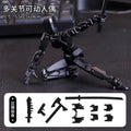 13 Action Figure Titan Multi-Jointed Movable Shapeshift Robot T13 Action Mannequin Character and Dog Figure Toys Gifts for Kids