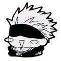 Satoru-Gojo Enamel Pin Manga Brooches for Women Men Lapel Pins Badges on Backpack Clothes Accessories Anime Jewelry Fans Gifts