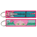 Anime Embroidered Keychain