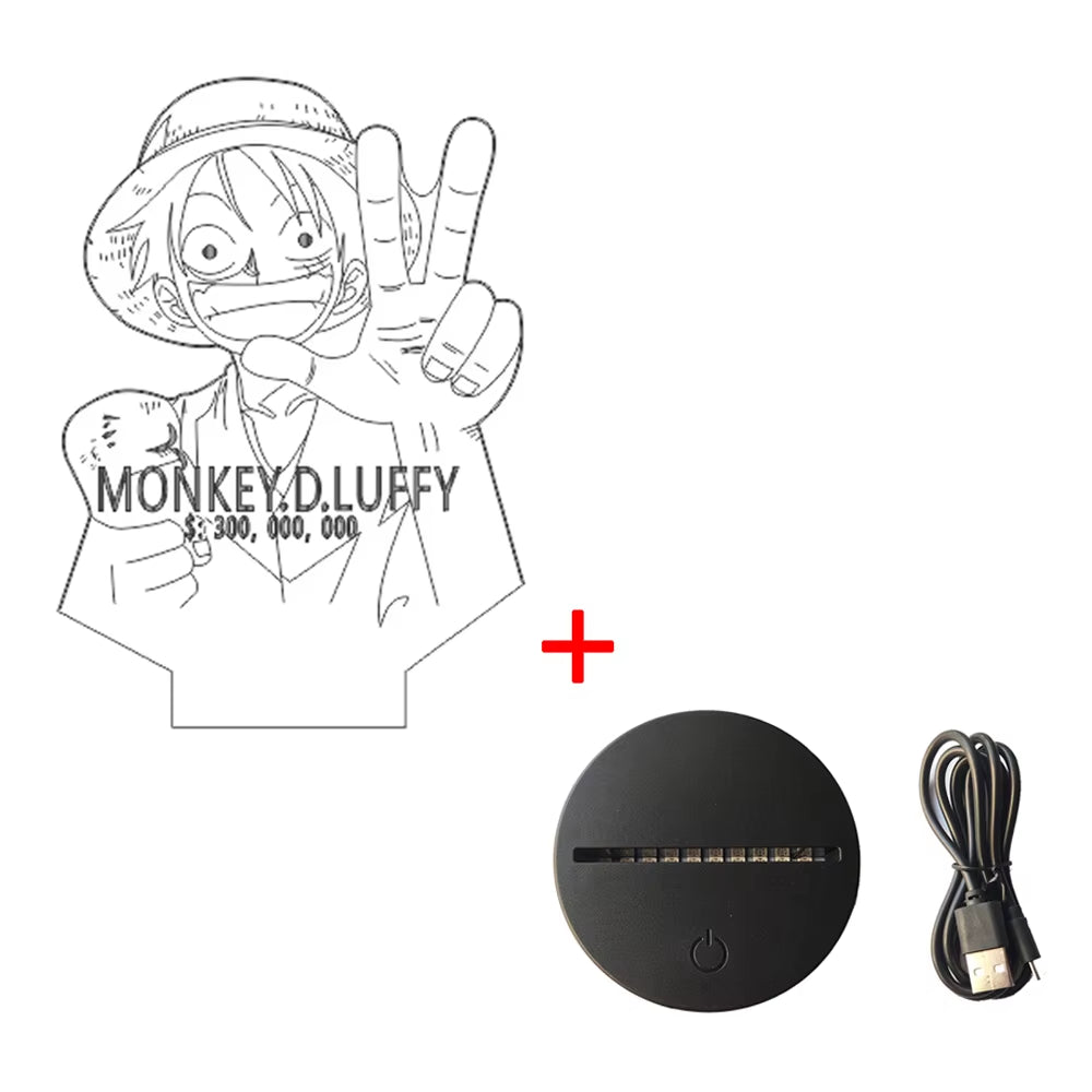 Demon Slayer 3D LED Night Light– Ideal Gift for Anime Fans!