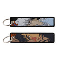 Anime Embroidered Keychain