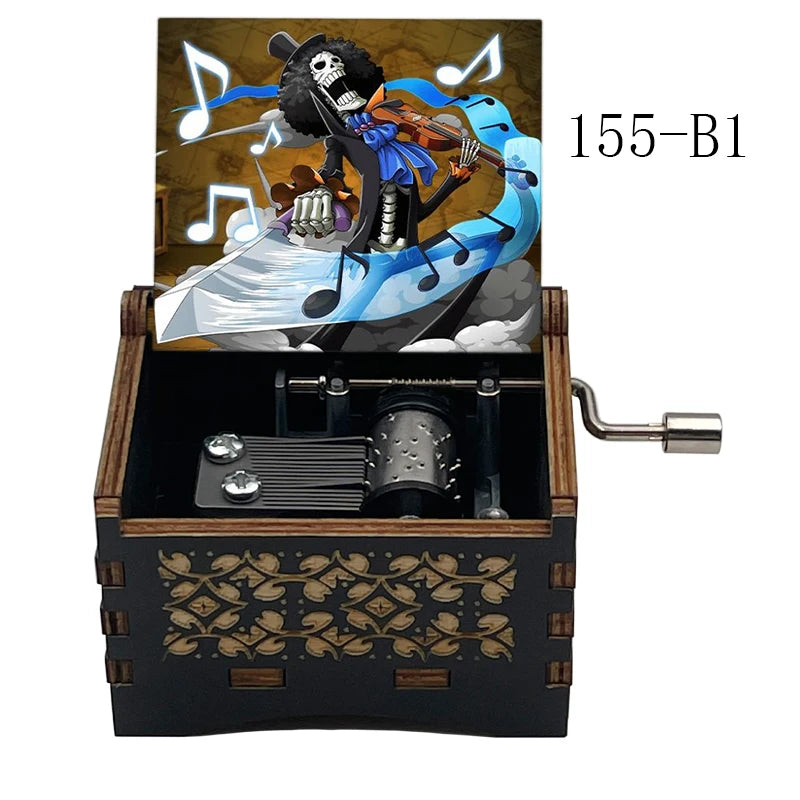 Bink's Melody Anime Music Box – Silver/Gold Gift for Fans