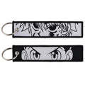 Anime Embroidered Keychain
