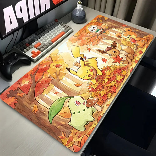 Pokemon Desktop Mouse Mat Carpet Kawaii Rubber Mousepad