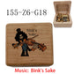 Bink's Melody Anime Music Box – Silver/Gold Gift for Fans