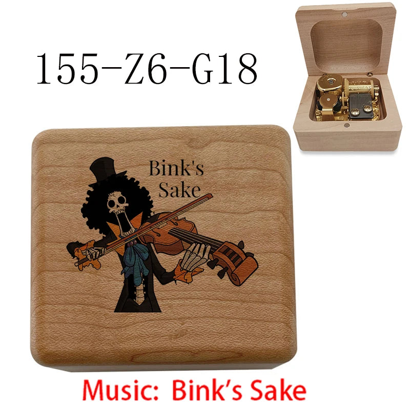 Bink's Melody Anime Music Box – Silver/Gold Gift for Fans