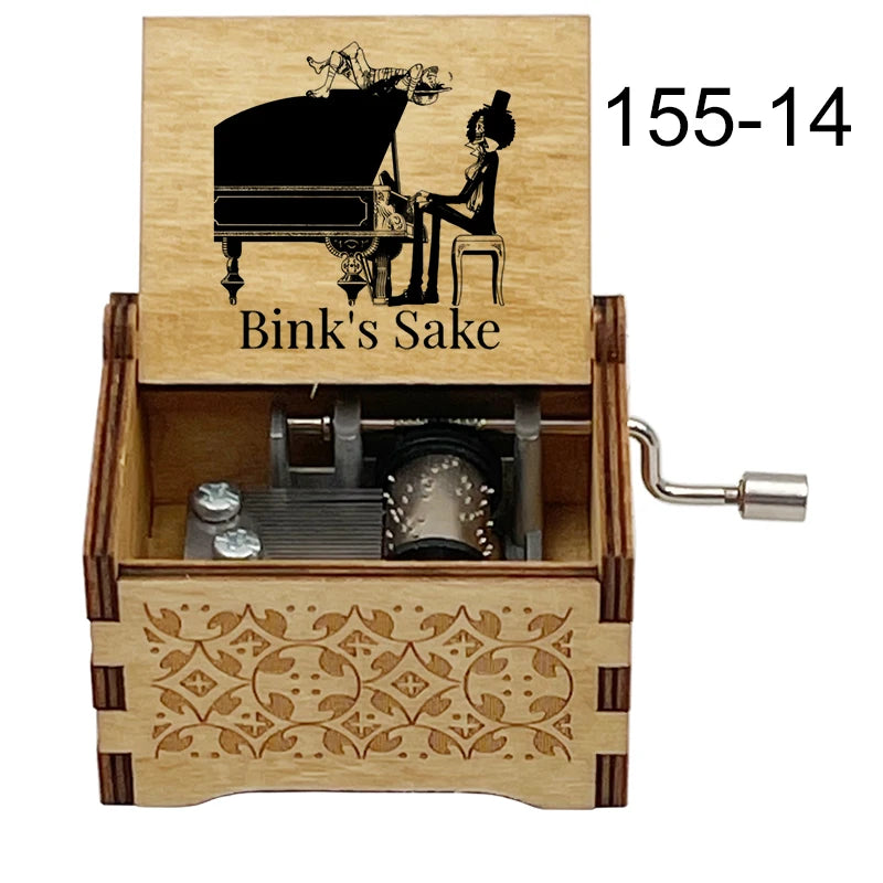 Bink's Melody Anime Music Box – Silver/Gold Gift for Fans