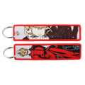 Anime Embroidered Keychain