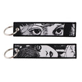 Anime Embroidered Keychain